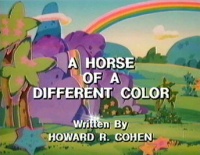 A Horse of a Different Color